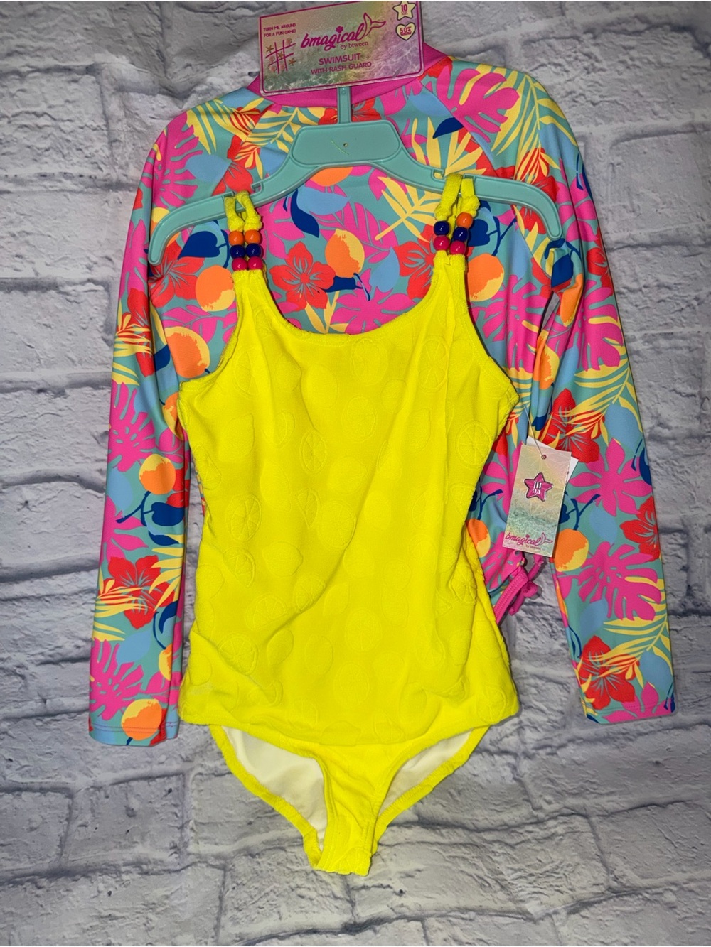 2-piece Girls Swimsuit Set